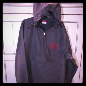 Champions Quarter zipper windbreaker
